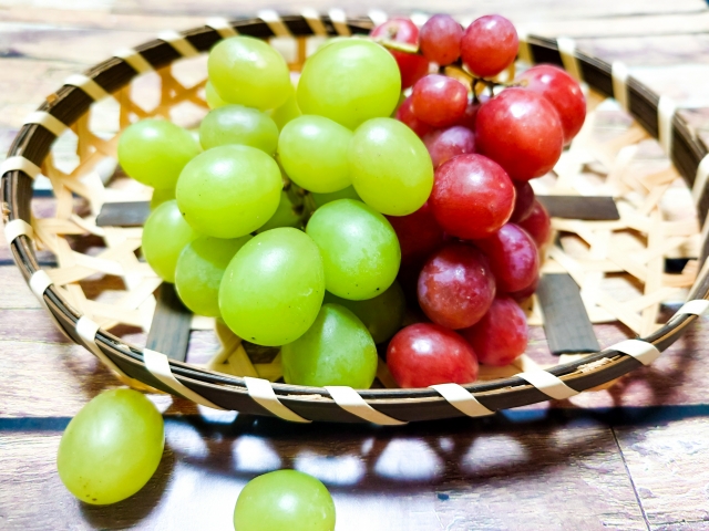 皮ごと食べられるぶどう