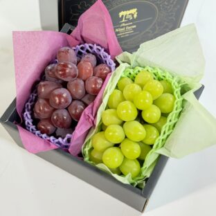 希少品種 富士の輝（ルビーシャイン）＆シャインマスカット 岡山県産